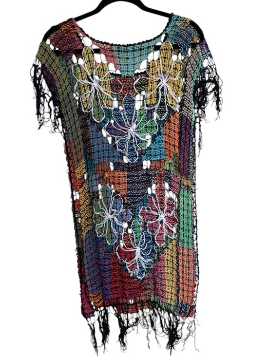 Brazilian crochet top/ coverup, NWOT - Picture 4 of 5